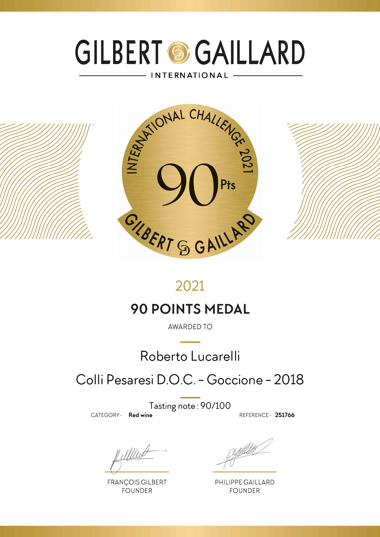 Goccione 2018